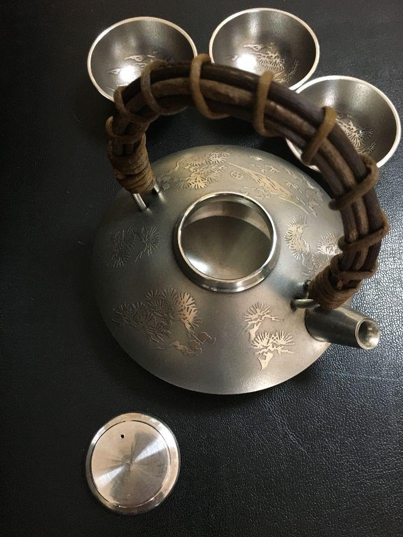 1090 薩摩錫器 錫 黒じょか・ちょか 桜島 イブシ加工 岩切 錫